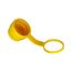 Arrow Hart Surge Protection Watertight Plug Closure Cap, Yellow, 1000 Psi, for 30A Hartlock Plug, 30PW