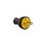 Straight Blade Plug, #14-10 Awg 15A, 125V, Black Rubber, 1-15P, 2-Pole, 2-Wire, Screw, 3123BK-BOX