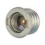 Keyless Socket Reducer, Mogul To Medium, Medium Base, Ivory, Porcelain, 332-BOX