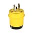 Severe Duty Locking Plug, #18-10 Awg 30A, 125/250V, Severe Duty, 3-Pole, 3-Wire, 0.38 To 1.00 In, 3331PY