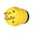 Severe Duty Locking Plug, #18-10 Awg 30A, 125/250V, Severe Duty, 3-Pole, 3-Wire, 0.38 To 1.00 In, 3331PY