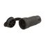 Arrow Hart Watertight Locking Connector, #18-10 Awg 30A, 125/250V, Black, 3-Pole, 3-Wire, 3333CWBK