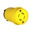 Severe Duty Locking Plug, #18-10 Awg 30A, 120/208V, Severe Duty, 4-Pole, 4-Wire, 0.63 To 1.16", 3433CY