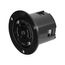 Locking Flanged Outlet, 10A, 20A, Industrial, 250/600V, Black, 4-Pole, Five-Wire, Grounding, 3525BK