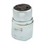 Locking Connector, #10-6Awg, 50A, Industrial, 600 Vac, 250Vdc, Back Wiring, Steel,Armored, 3764