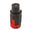 Locking Connector, #10-6Awg 50A, 600 Vac, 250Vdc, Black, Red, Pro Grip, 3-Pole, 4-Wire, 3764EX