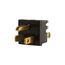 Panel Mount/Snap-In Plug, #14-12 Awg, 15A, Snap-In, Panel, 125V, Solder Connect, Black, Solder, 4049BK-BU