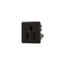 Panel Mount/Snap-In Single Receptacle, #14-12 Awg 15A, Snap-In, Panel, 125V, Quick Connect, 4067-01BK-BU