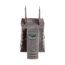 Grounding Adapter, Single Outlet, 15A, 125V, Gray, Thermoplastic, 5-15R, Nema 5-15R, 419GY