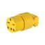 Arrow Hart Straight Blade Connector, #18-12 Awg 15A, 250V, 6-15R, 2-Pole 3-Wire, Screw, 4227-BOX
