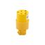 Arrow Hart Straight Blade Connector, #18-12 Awg 20A, 250V, 6-20R, 2-Pole 3-Wire, Screw, 4229-BOX