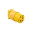 Arrow Hart Straight Blade Connector, #18-12 Awg 20A, 250V, 6-20R, 2-Pole 3-Wire, Screw, 4229-BOX