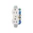 Residential Grade Duplex Receptacle, #14-10 Awg 15A 125V, SideAnd Push, High-Impact Duplex, 4270W