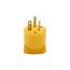 Arrow Hart Straight Blade Plug, #18-12 Awg 20A 125V, 5-20P, 2-Pole 3-Wire, 0.25-0.66"" Dia., 4409-BOX