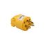 Arrow Hart Straight Blade Plug, #18-12 Awg 20A, 250V, 6-20P, 2-Pole 3-Wire, 0.25-0.66"" Dia., 4509-BOX
