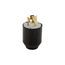 Auto Grip Locking Plug, #16-12 Awg, 15A, 125V, White, Auto Grip, L5-15, 2-Pole 3-Wire, 4721NW