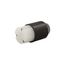 Auto Grip Locking Connector, #16-12 Awg, 15A, 277V, Auto Grip, L7-15, 2-Pole 3-Wire, 4772N