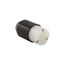 Auto Grip Locking Connector, #16-12 Awg, 15A, 277V, Auto Grip, L7-15, 2-Pole 3-Wire, 4772N