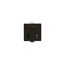 Panel Mount/Snap-In Single Receptacle, #14-12 Awg 15A, Snap-In Panel 125V, Black Wire Lead, Bulk, 49-21BK-BU