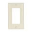 Decorator / Gfci Wallplate, Lt. Almond, Decorator Cutout, Nylon, Single- Gang, Standard, 5151LA