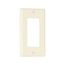 Decorator / Gfci Wallplate, Lt. Almond, Decorator Cutout, Nylon, Single- Gang, Standard, 5151LA