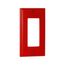 Decorator / Gfci Wallplate, Red, Decorator Cutout, Nylon, Single- Gang, Standard, 5151RD