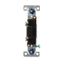 Toggle Switch, #14-10 Awg 15A, 120V, Side Wire, Ivory, Load Type: Motor Control, Fan, 1-Pole, 5221-7V-BU