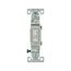 Toggle Switch, #14-10 Awg 15A, 120V, Side Wire, Load Type: Motor Control, Fan, 1-Pole, 5221-7W-BU
