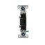 Toggle Switch, #14-10 Awg 15A, 120V, Side Wire, Load Type: Motor Control, Fan, 1-Pole, 5221-7W-BU