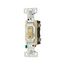 Toggle Switch, 15A, Wall, 120V, Side Wire, Screw, Ivory, Three-Way, 5223-7V-BU