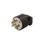 Arrow Hart Ultra Grip Straight Blade Plug, #18-12 Awg, 15A, Industrial, 125V, Back Wire, 5266