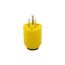 Arrow Hart Corrosion Resistant Straight Blade Plug, #18-12 Awg 15A, 125V, 5-15P, 2-Pole 3-Wire, 5266NCR