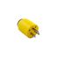 Arrow Hart Corrosion Resistant Straight Blade Plug, #18-12 Awg 15A, 125V, 5-15P, 2-Pole 3-Wire, 5266NCR