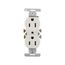 Residential Grade Duplex Receptacle, #10 Awg 15A, 125V, Side Wire, White, Duplex, Retail Box, 5270W-SP