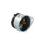 Arrow Hart Straight Blade Flanged Inlet, #16-12 Awg 15A 125V, 5-15P, 2-Pole 3-Wire, 5278-BOX