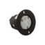 Arrow Hart Straight Blade Flanged Outlet, #16-12 Awg 15A, 125V, 2-Pole 3-Wire, Grounding, Screw, 5279C