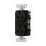 Arrow Hart Industrial Duplex Receptacle, #14-10 Awg 15A, 277V, Brown, 7-15R, Duplex, 5302B