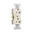 Arrow Hart Heavy-Duty Industrial Duplex Receptacle, #14-10 Awg 20A 125V, Light Almond, Duplex, 5362LA