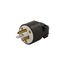 Arrow Hart Ultra Grip Straight Blade Plug, #16-12 Awg, 20A, Industrial, 125V, Back Wire, 5366