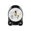 Arrow Hart Ultra Grip Straight Blade Angled Plug, #16-12 Awg 20A 125V, 5-20P, 2-Pole 3-Wire, 5366AN