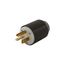 Arrow Hart Auto Grip Straight Blade Plug, #16-12 Awg 20A, 125V, 5-20P, 2-Pole 3-Wire, 5366N