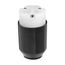 Arrow Hart Auto Grip Straight Blade Connector, #16-12 Awg 20A, 125V, 5-20R, 2-Pole 3-Wire, Screw, 5369N