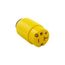 Arrow Hart Corrosion Resistant Straight Blade Connector, #16-12 Awg 20A 125V, 2-Pole 3-Wire, 5369NCR