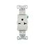 Arrow Hart Industrial Single Receptacle, #14-10 Awg 20A, 250V, 6-20R, 5461W