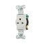 Arrow Hart Industrial Single Receptacle, #14-10 Awg 20A, 250V, 6-20R, 5461W