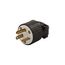 Arrow Hart Ultra Grip Straight Blade Plug, #18-12 Awg, 20A, Industrial, 250V, Back Wire, 5466