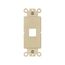 Modular Mounting Strap, 1-Port, Ivory, Flush Mount Modular, 110 Style, 5521-5EV