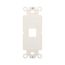 Modular Mounting Strap, 1-Port, Residential Communications, Flush Mount Modular, 110 Style, 5521-5EW