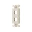 Modular Mounting Strap, 2-Port, Residential Communications, Flush Mount Modular, 110 Style, 5522-5EW