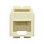 Modular Data Jack, Light Almond, 8-Position, 8-Conductor, 568A/B, Category 6 Rj45, 5546-6LA